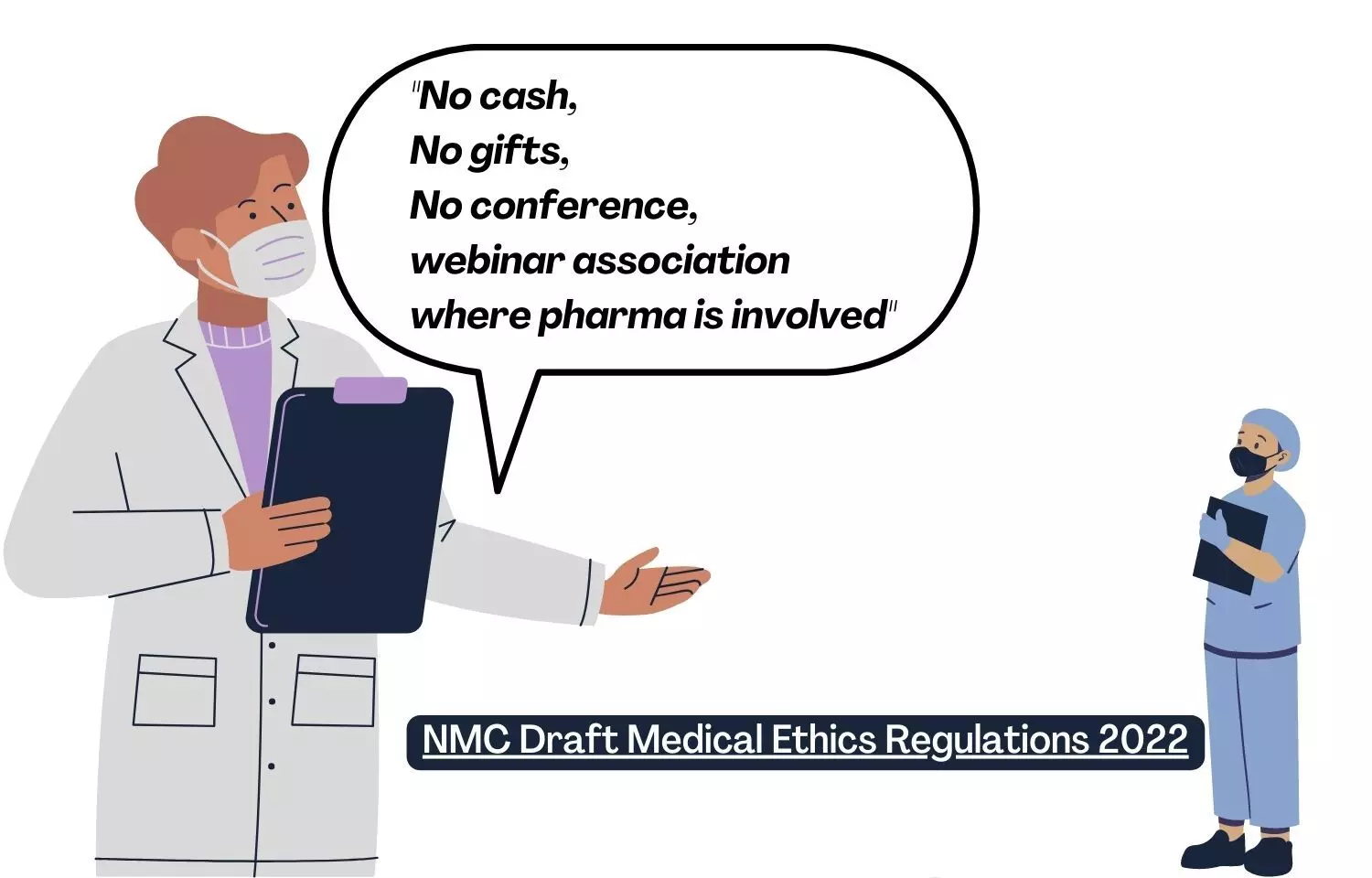 Doctors to Declare their earnings from Pharma in Affidavit, Violations to bring 3-month suspension: NMC draft Ethics Guidelines
