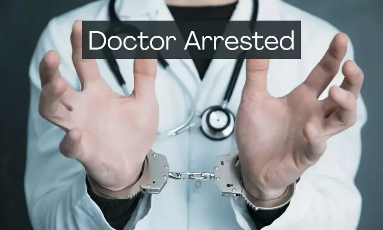Kerala Govt Doctor arrested for taking Rs 5000 bribe for hernia surgery