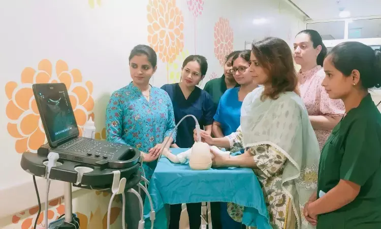 Madhukar Rainbow Children Hospital conducts workshop on Ultrasound in Pediatric Anesthesia and Critical care