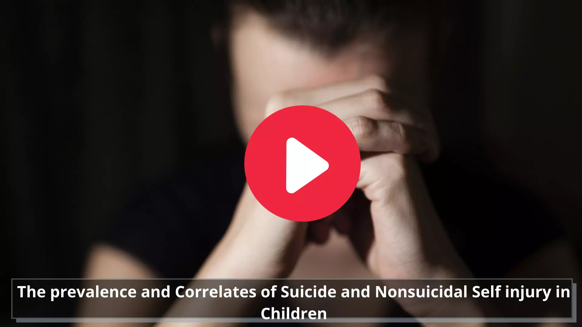 The prevalence and Correlates of Suicide and Nonsuicidal Self injury in Children