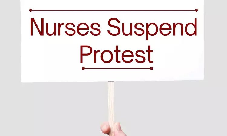 Maha Nurses suspend strike after Govts assurance to look into their demands