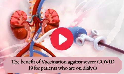 The benefit of Vaccination against severe COVID 19 for patients who are on dialysis