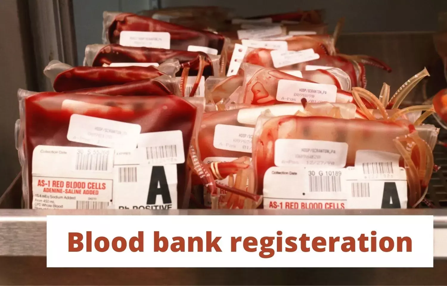 DCGI asks all Blood banks to register on e-RaktKosh