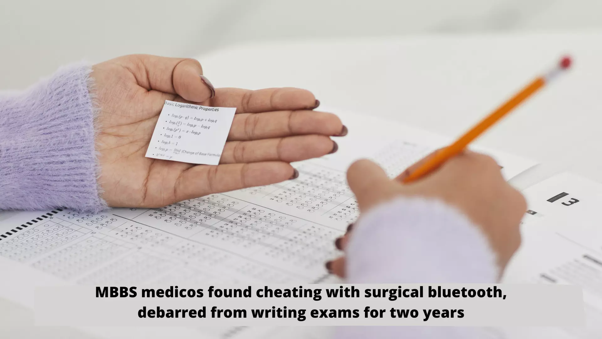 MBBS medicos found cheating with surgical bluetooth, debarred from writing exams for 2 years
