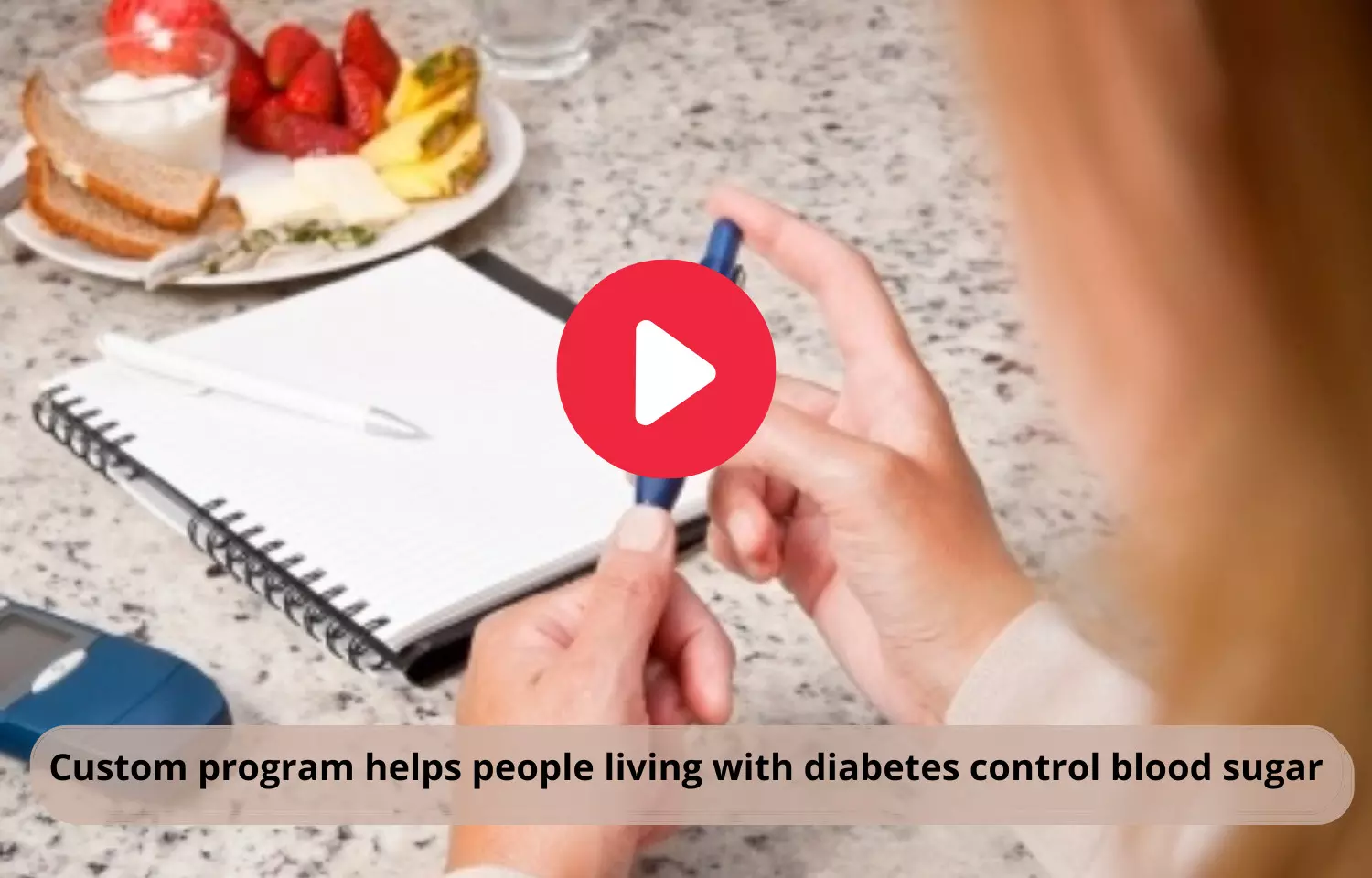 Custom program helps people living with diabetes control blood sugar