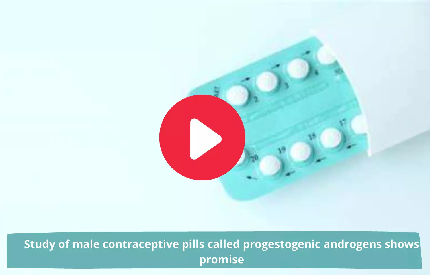 Study of male contraceptive pills called progestogenic androgens shows promise