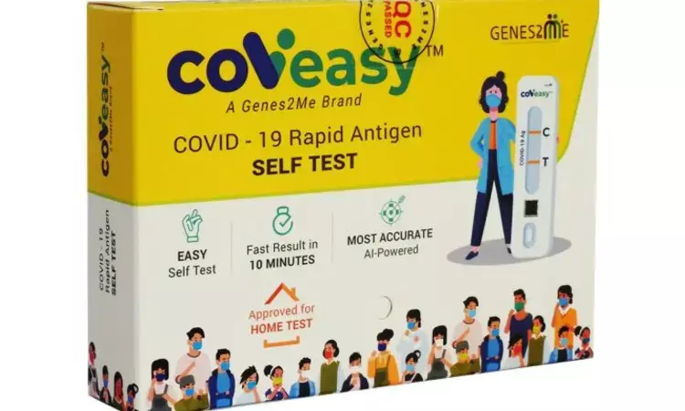 Genes2Me unveils CDSCO approved CoviEasy self-test kit for COVID