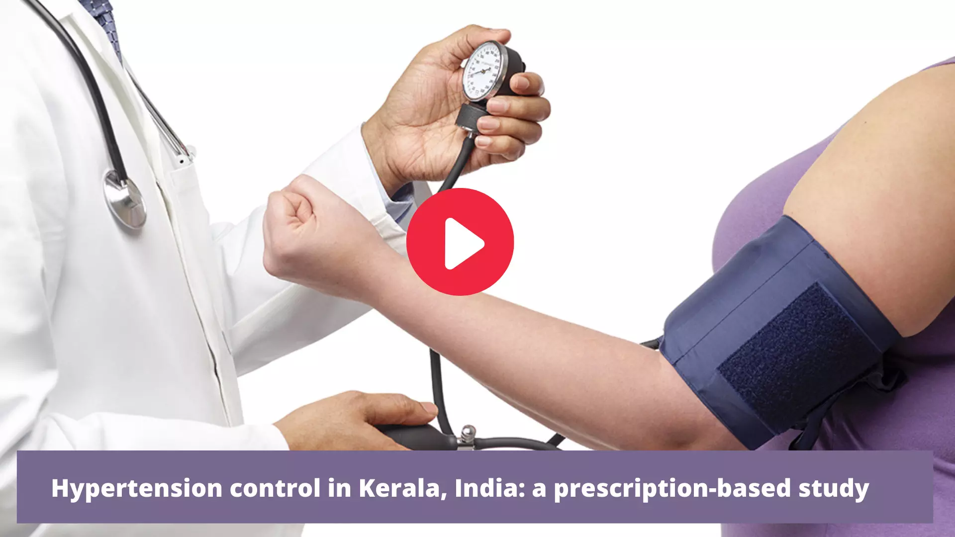 Hypertension control in Kerala, India: a prescription-based study
