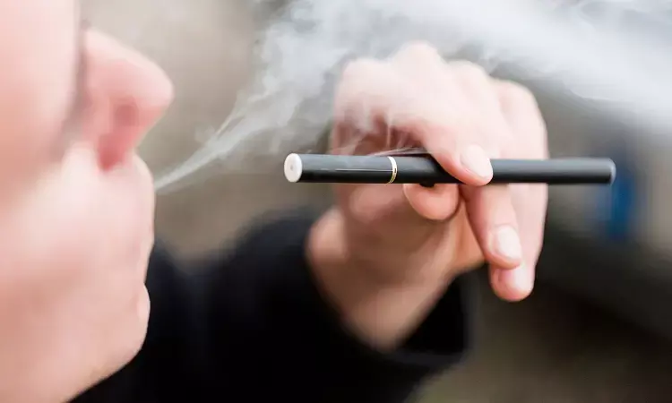 E-cigarette use among adolescents linked to lifetime risk of CVD and pulmonary diseases