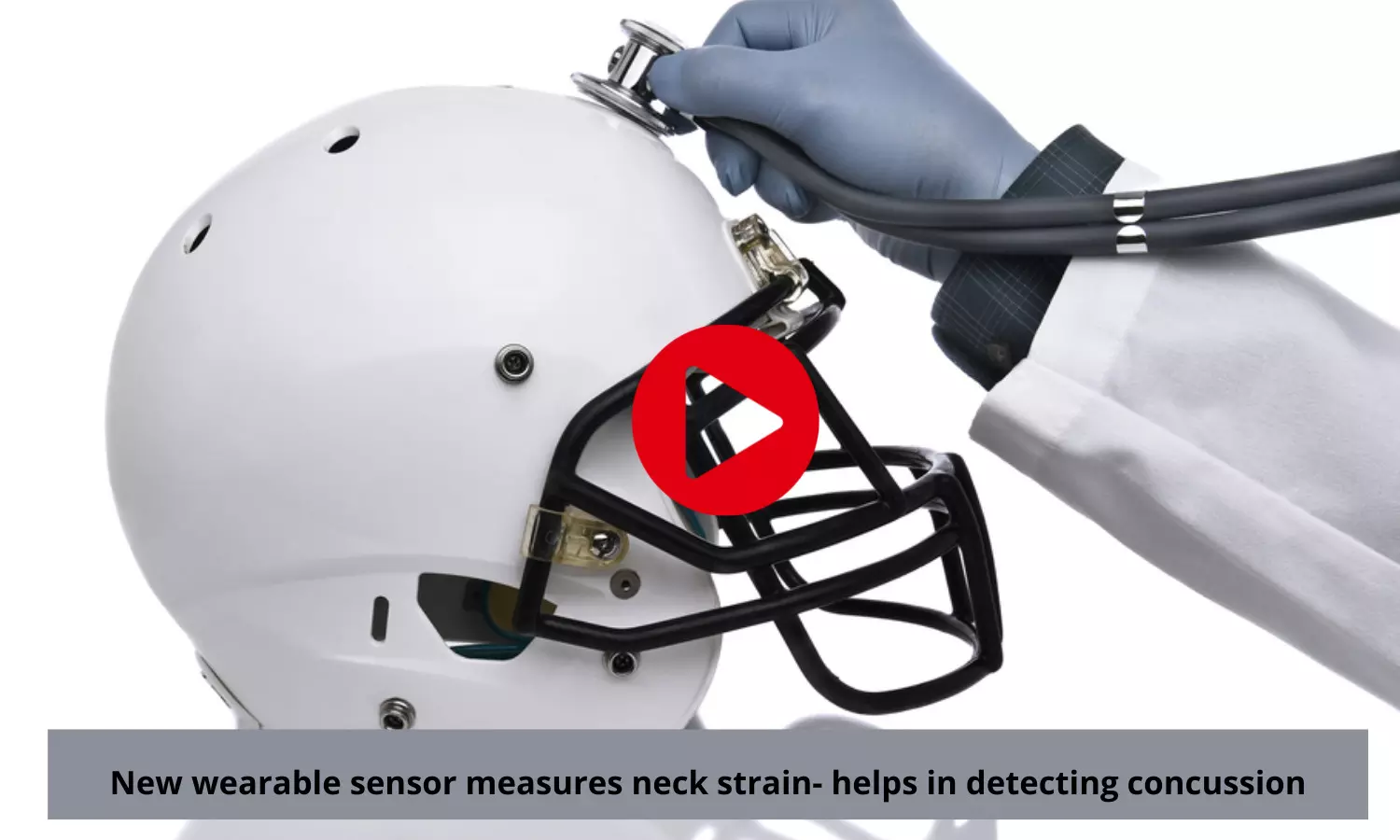 New wearable sensor measures neck strain- helps in detecting concussion