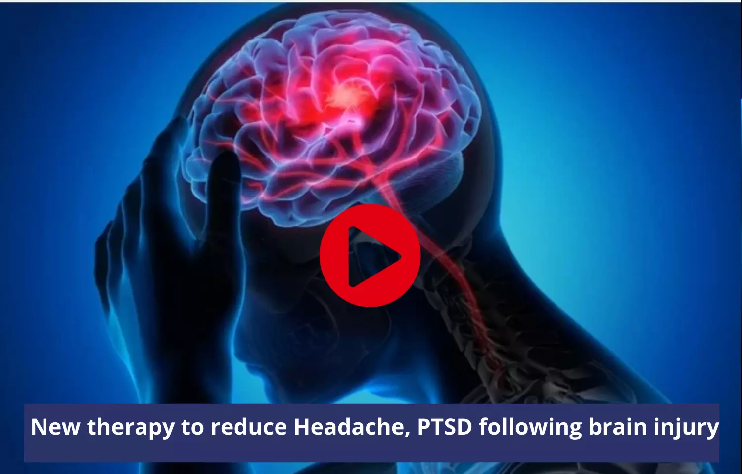 New therapy to reduce Headache, PTSD following brain injury