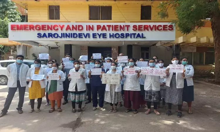 No Salary: Telangana Senior Doctors boycott Elective Services, warn of stopping emergency from Doctors Day