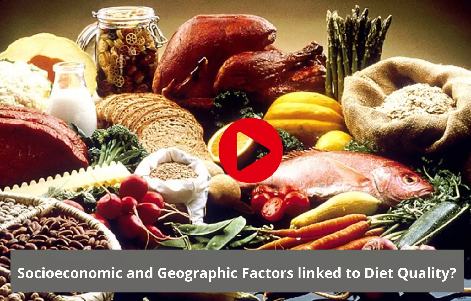 Socioeconomic and Geographic Factors linked to Diet Quality?