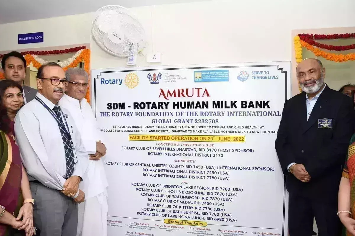 Karnataka: SDM hospital gets Human Milk Bank