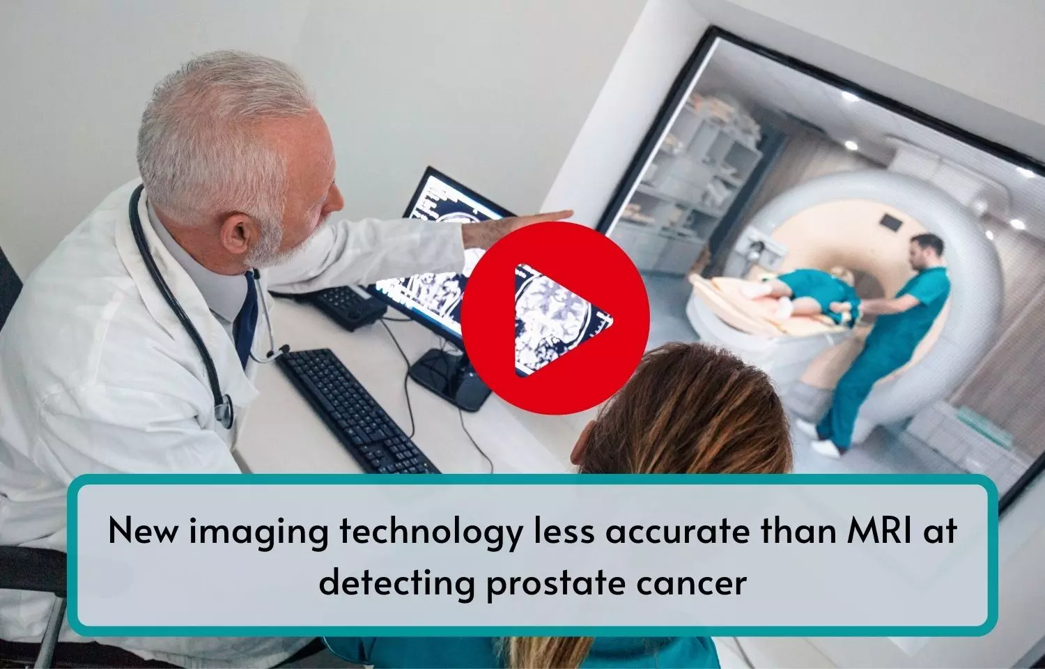 New imaging technology less accurate than MRI at detecting prostate cancer