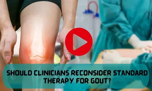 Should clinicians reconsider standard therapy for gout?