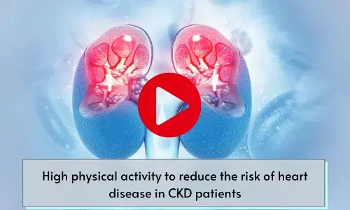 High physical activity to reduce the risk of heart disease in CKD patients
