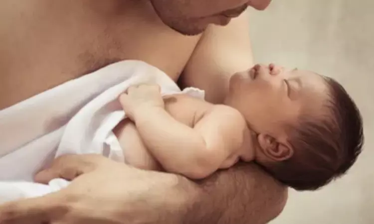 Fathers can also use kangaroo care to bond with their premature infants