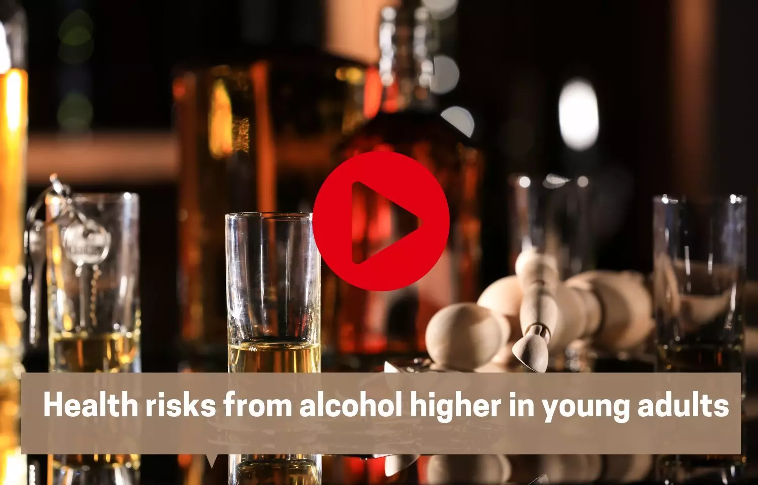 Health risks from alcohol higher in young adults