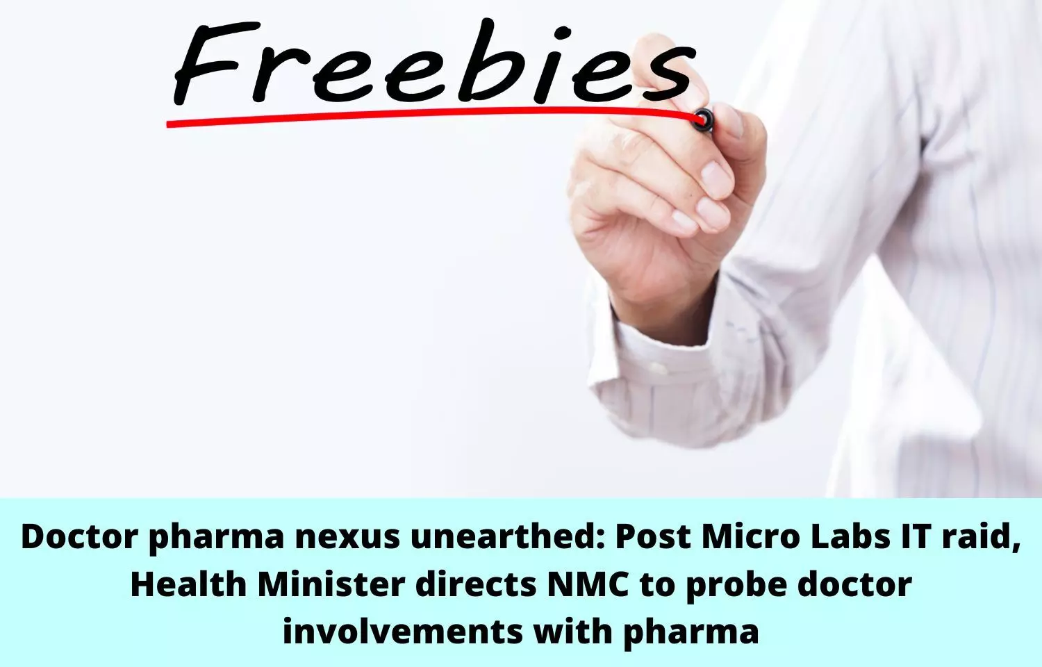 Post Micro Labs IT raid, Health Minister directs NMC to probe doctor involvements with pharma