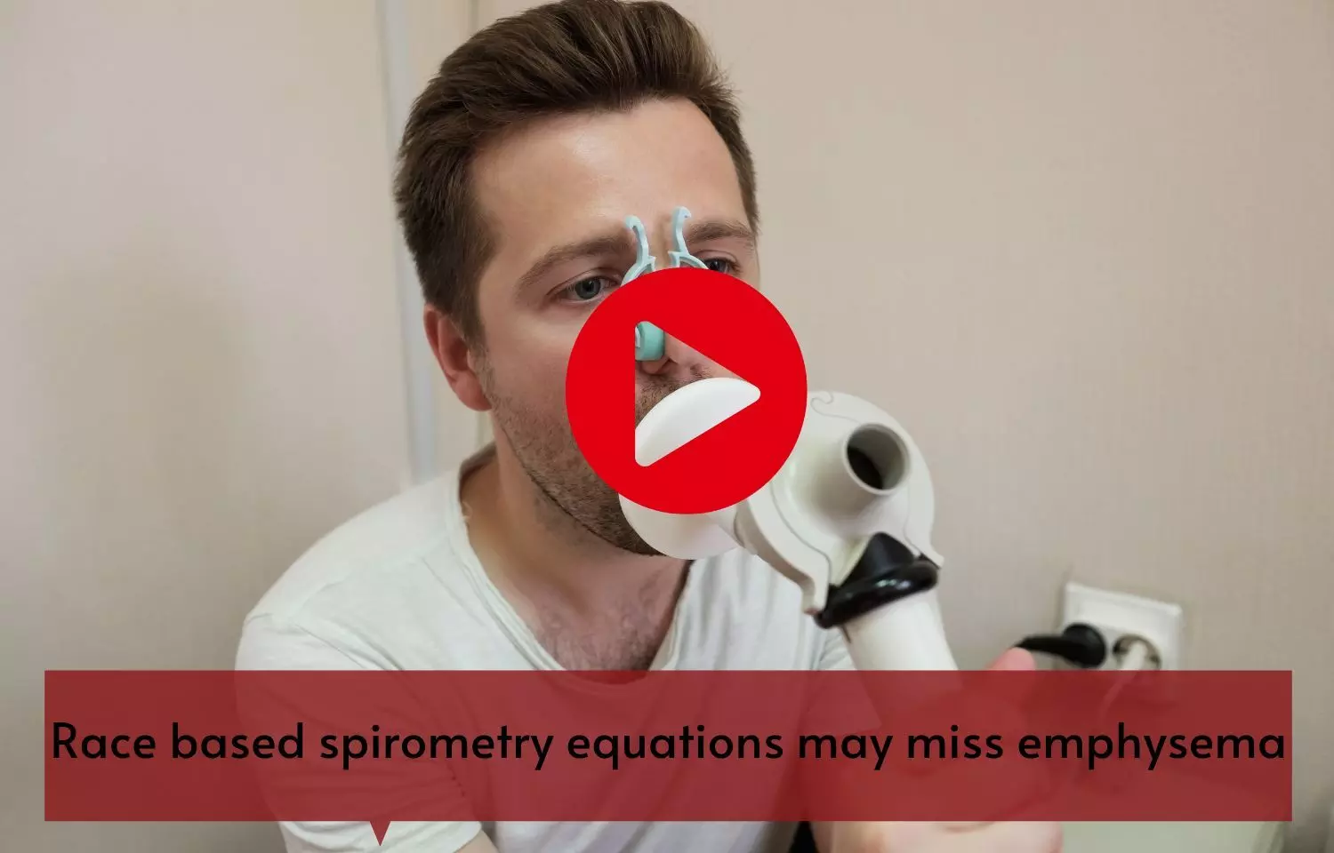 Race based spirometry equations may miss emphysema