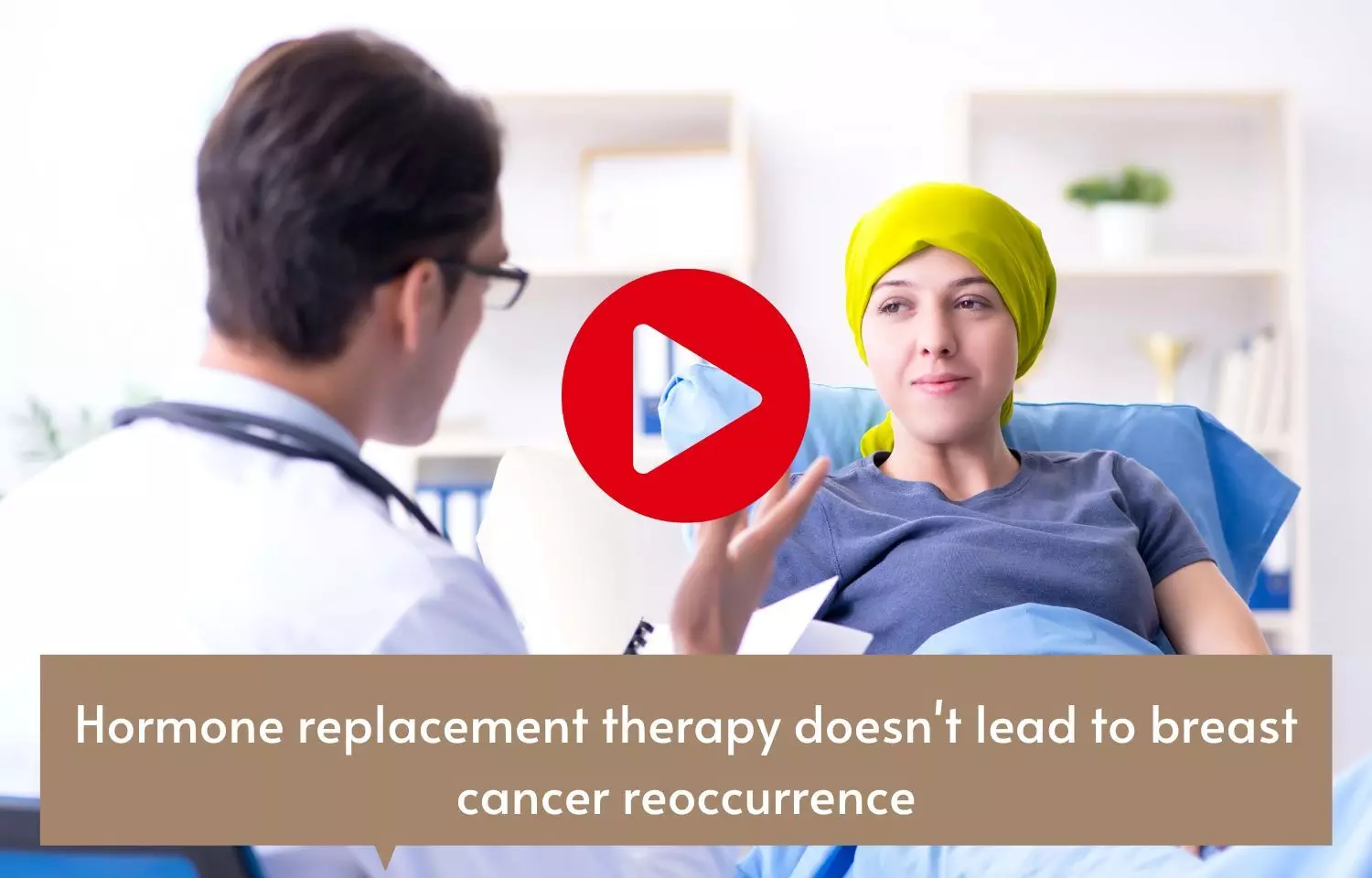 Hormone replacement therapy doesnt lead to breast cancer reoccurrence