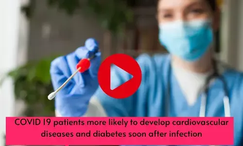 COVID 19 patients more likely to develop cardiovascular diseases and diabetes soon after infection