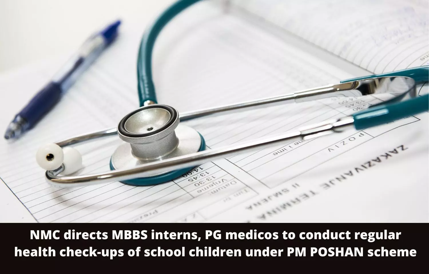 NMC directs MBBS interns, PG medicos to conduct regular health check-ups of school children under PM POSHAN scheme