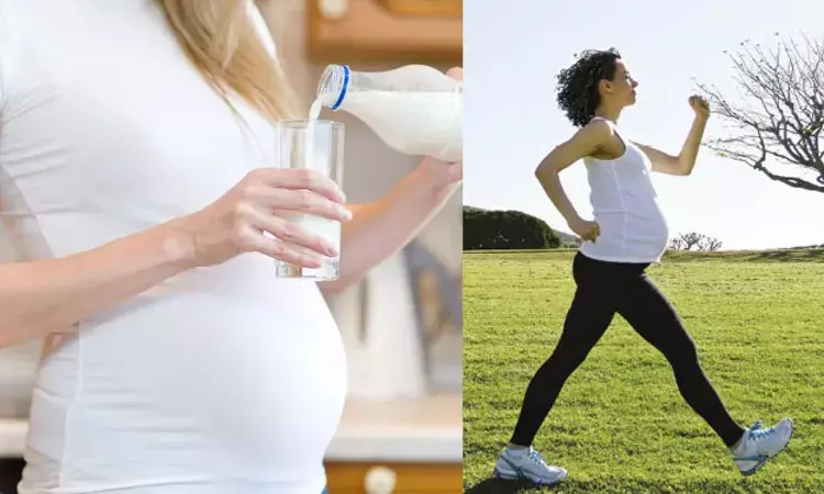 High dairy protein and walking during pregnancy support bone health: Study