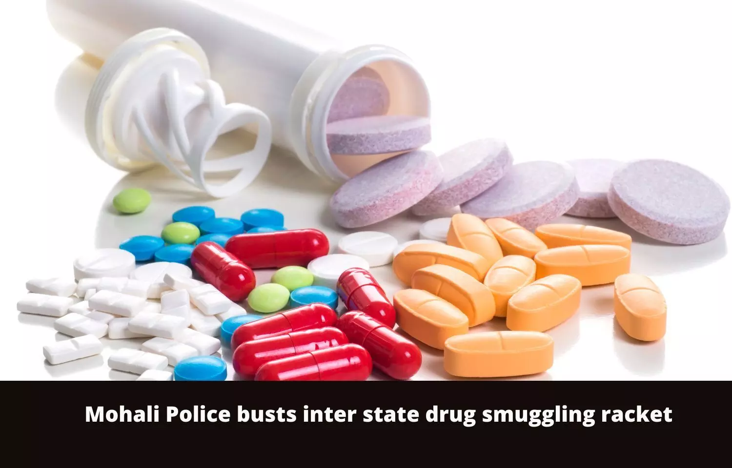 Mohali Police busts inter state drug smuggling racket