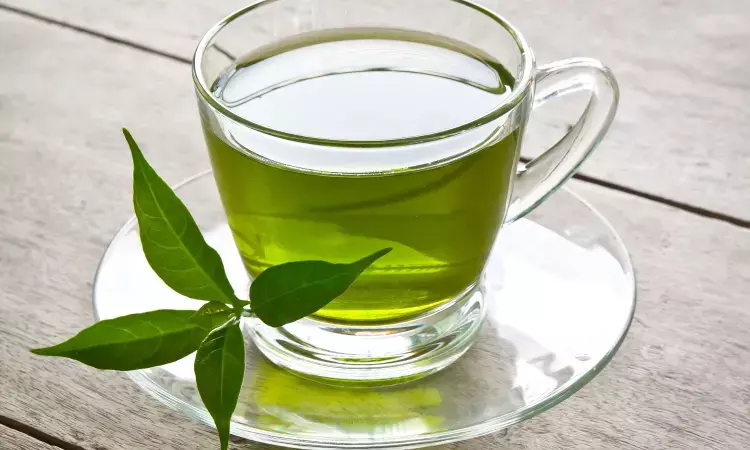 Catechins and resveratrol from green tea neuroprotective for patients with herpes-induced AD
