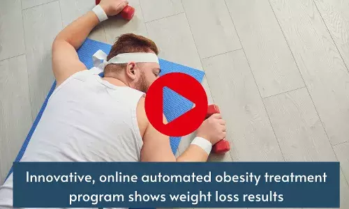 Innovative, online automated obesity treatment program shows weight loss results