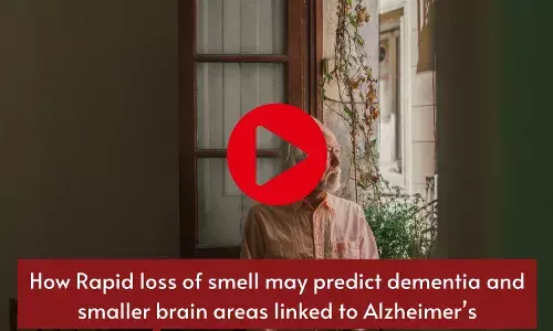 How Rapid loss of smell may predict dementia and smaller brain areas linked to Alzheimers