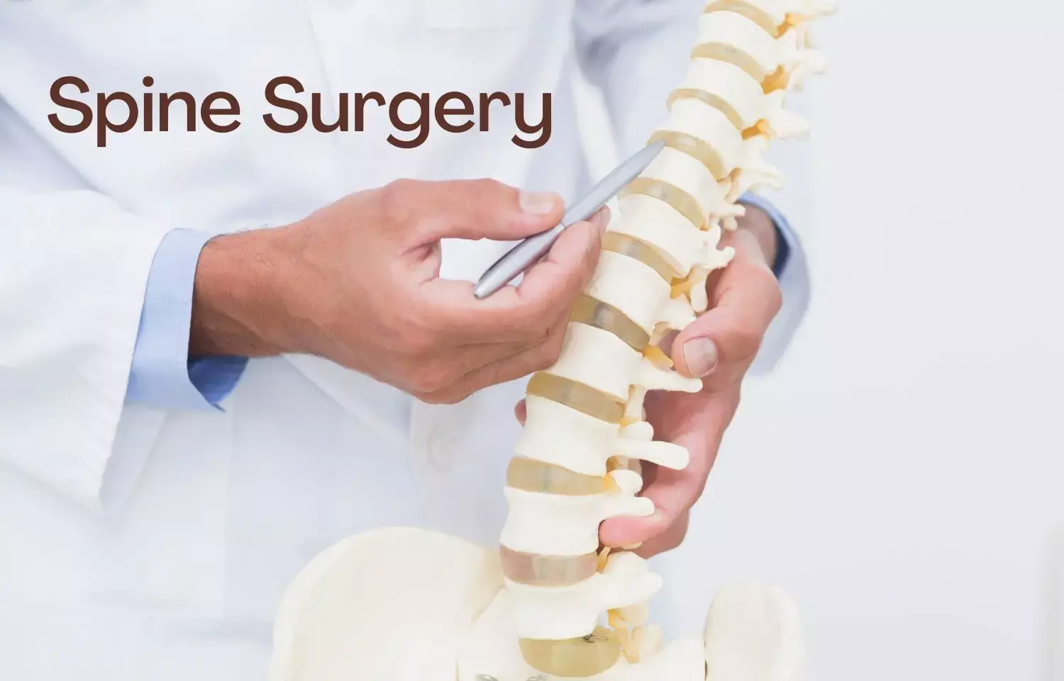 Indian Spinal Injuries Centre Doctors perform Spine surgery on a 20