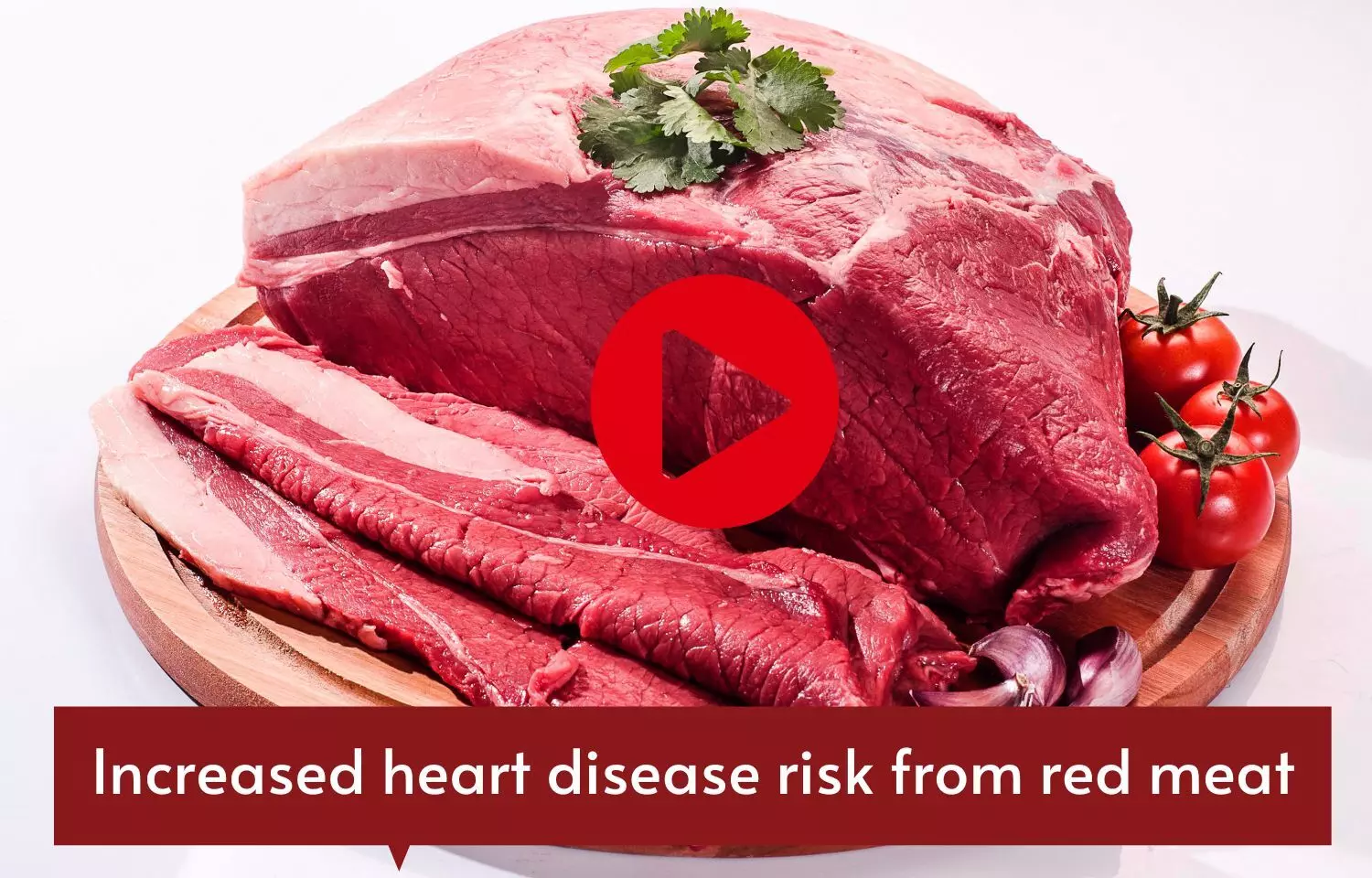 Increased heart disease risk from red meat