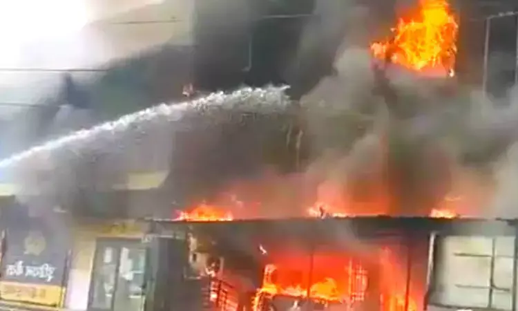 MP: Massive fire at Jabalpur Hospital, 10 people charred to death