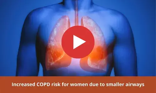 Increased COPD risk for women due to smaller airways