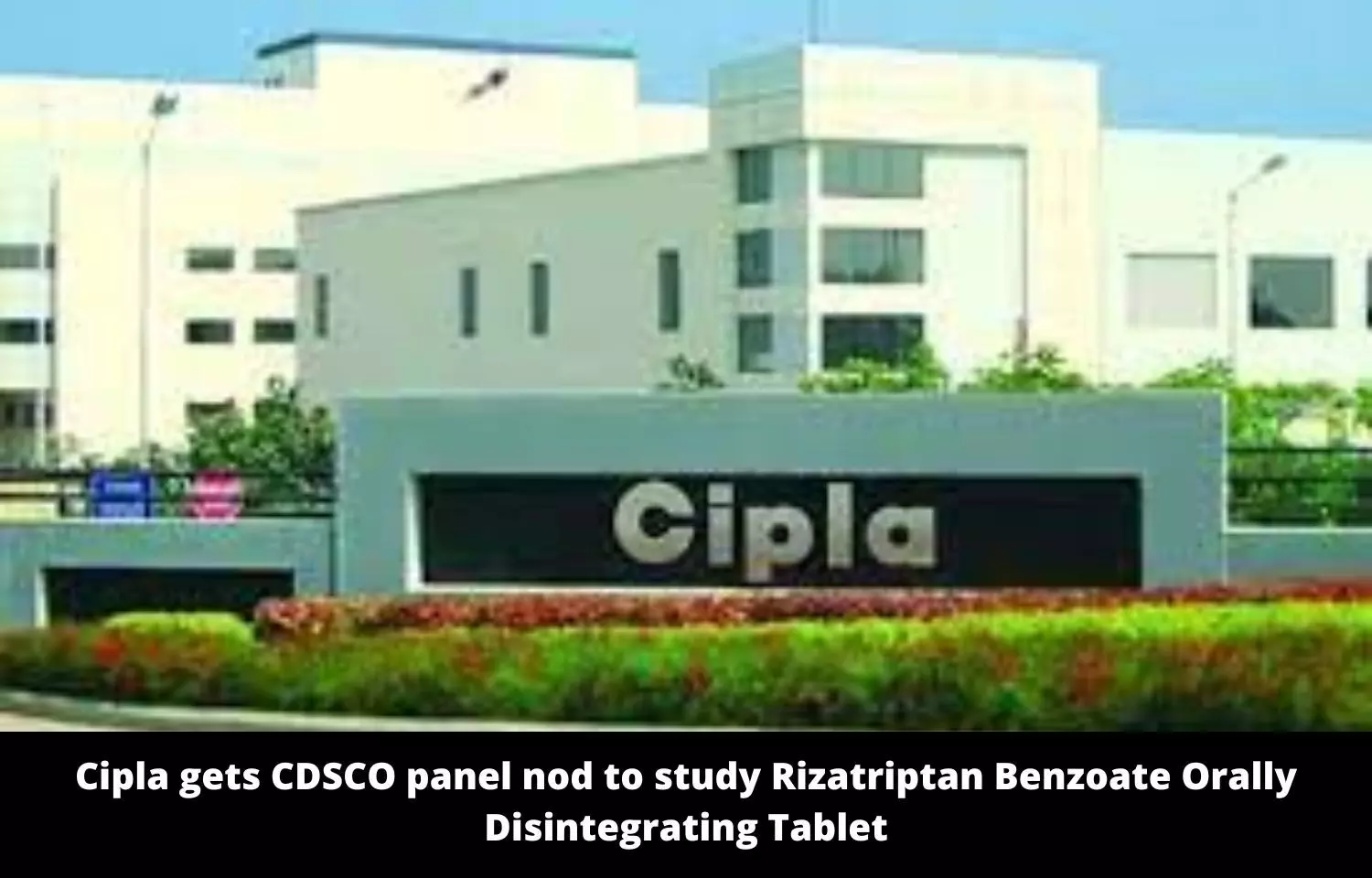 Cipla gets CDSCO panel nod to study Rizatriptan Benzoate Orally Disintegrating Tablet