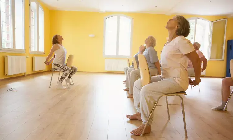 Online Chair Yoga Viable Exercise for Isolated Older Adults with Dementia