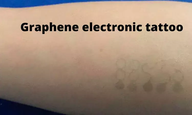 Graphene electronic tattoos help monitor blood pressure continuously