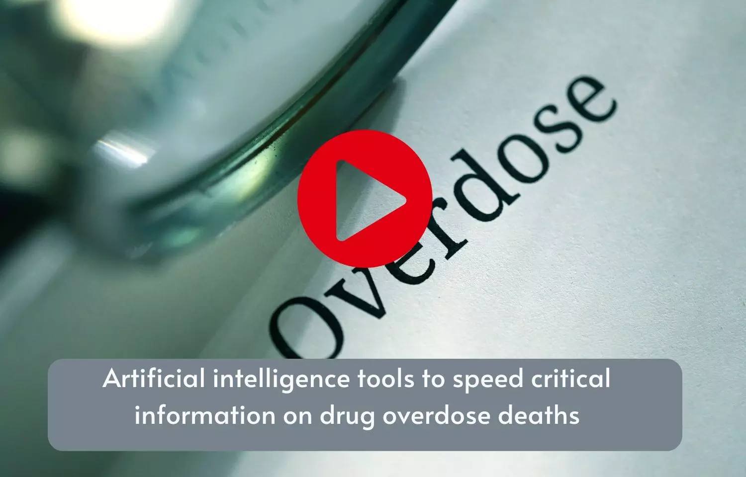 Artificial intelligence tools to speed critical information on drug overdose deaths