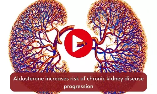 Aldosterone increases risk of chronic kidney disease progression