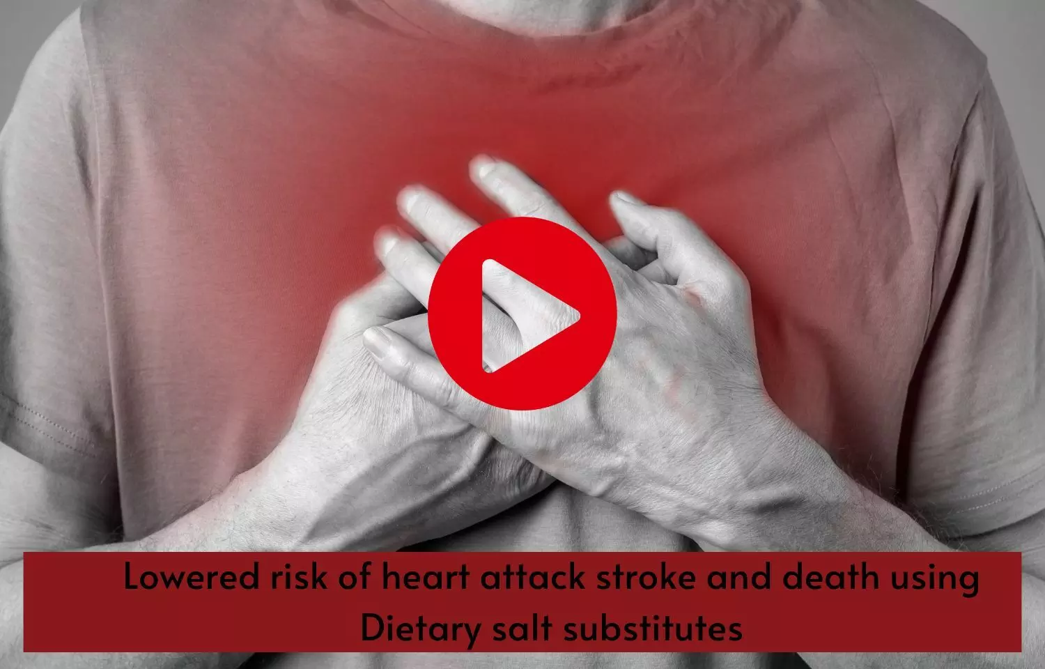 Lowered risk of heart attack stroke and death using Dietary salt substitutes