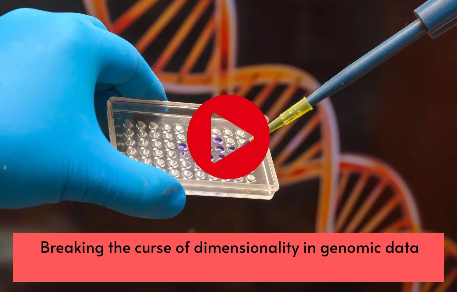 Breaking the curse of dimensionality in genomic data