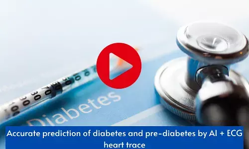 Accurate prediction of diabetes and pre-diabetes by AI + ECG heart trace