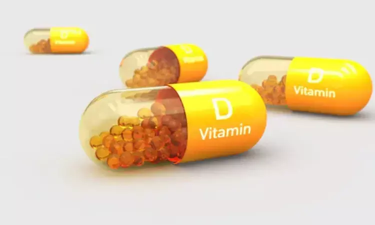 Vitamin D supplementation may  alleviate symptoms among adults suffering from depression