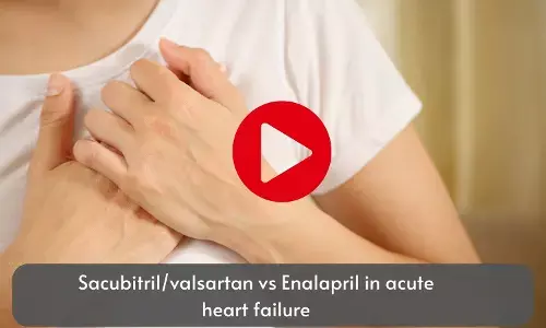 Sacubitril/valsartan vs Enalapril in acute heart failure