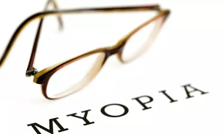 Caffeine metabolite may slow progression of myopia in children