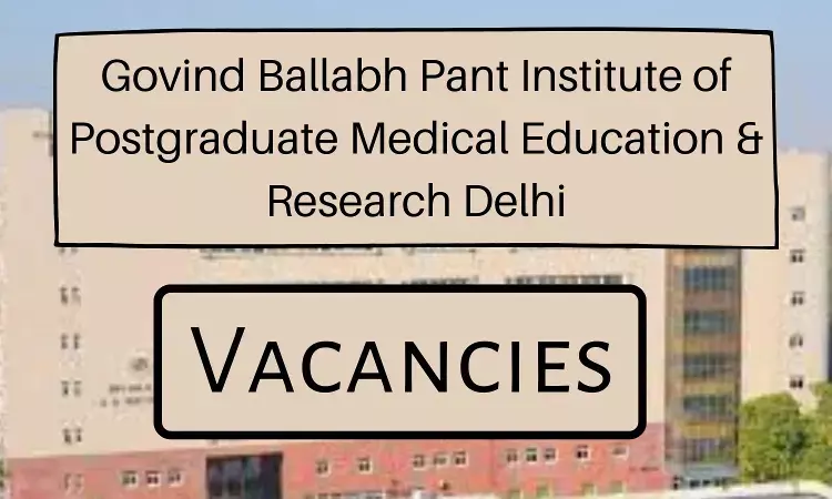 35 Vacancies For Senior Resident Post: Walk In Interview At GB Pant Hospital Delhi, View All Details Here