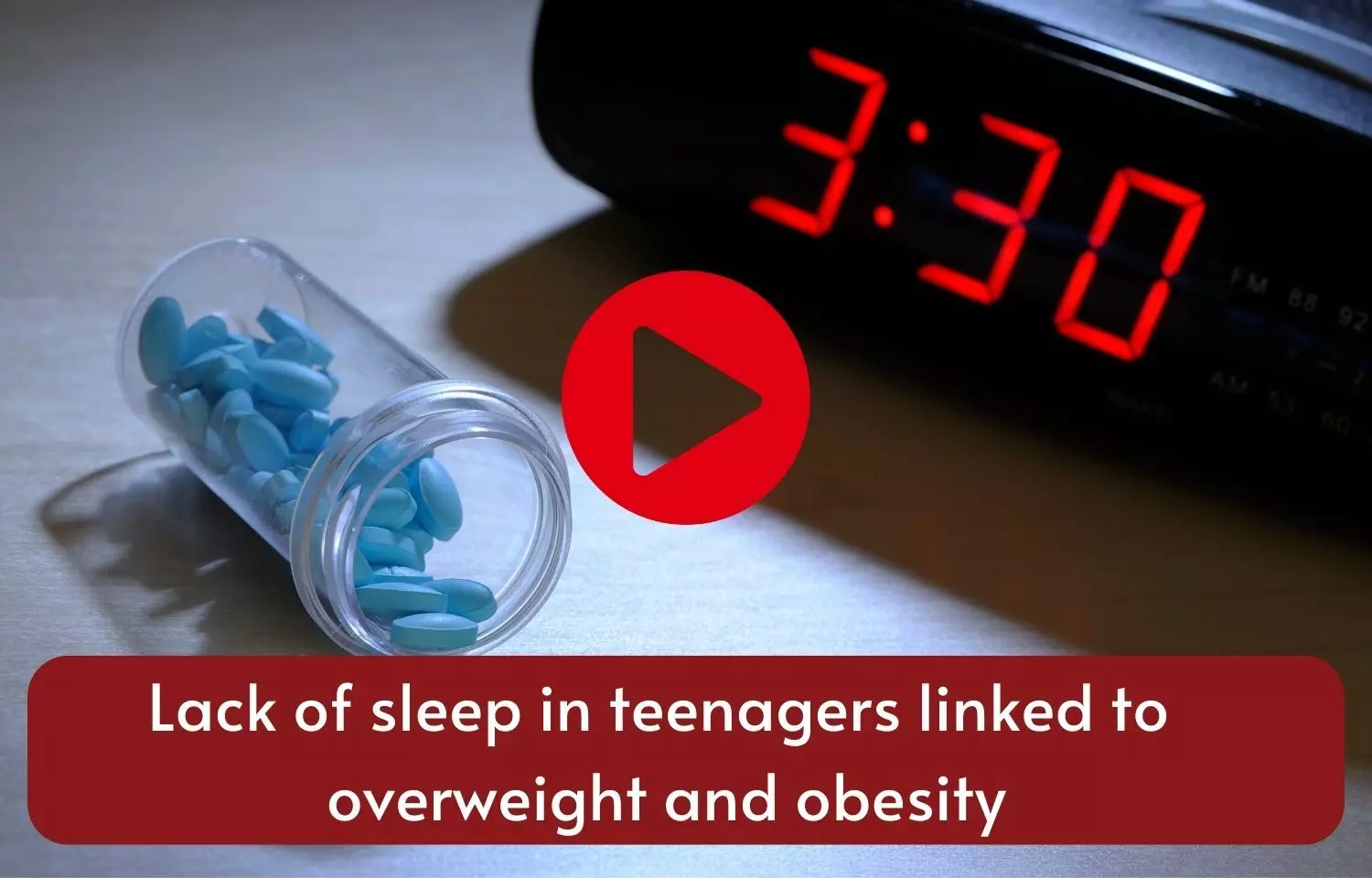 Lack of sleep in teenagers linked to overweight and obesity